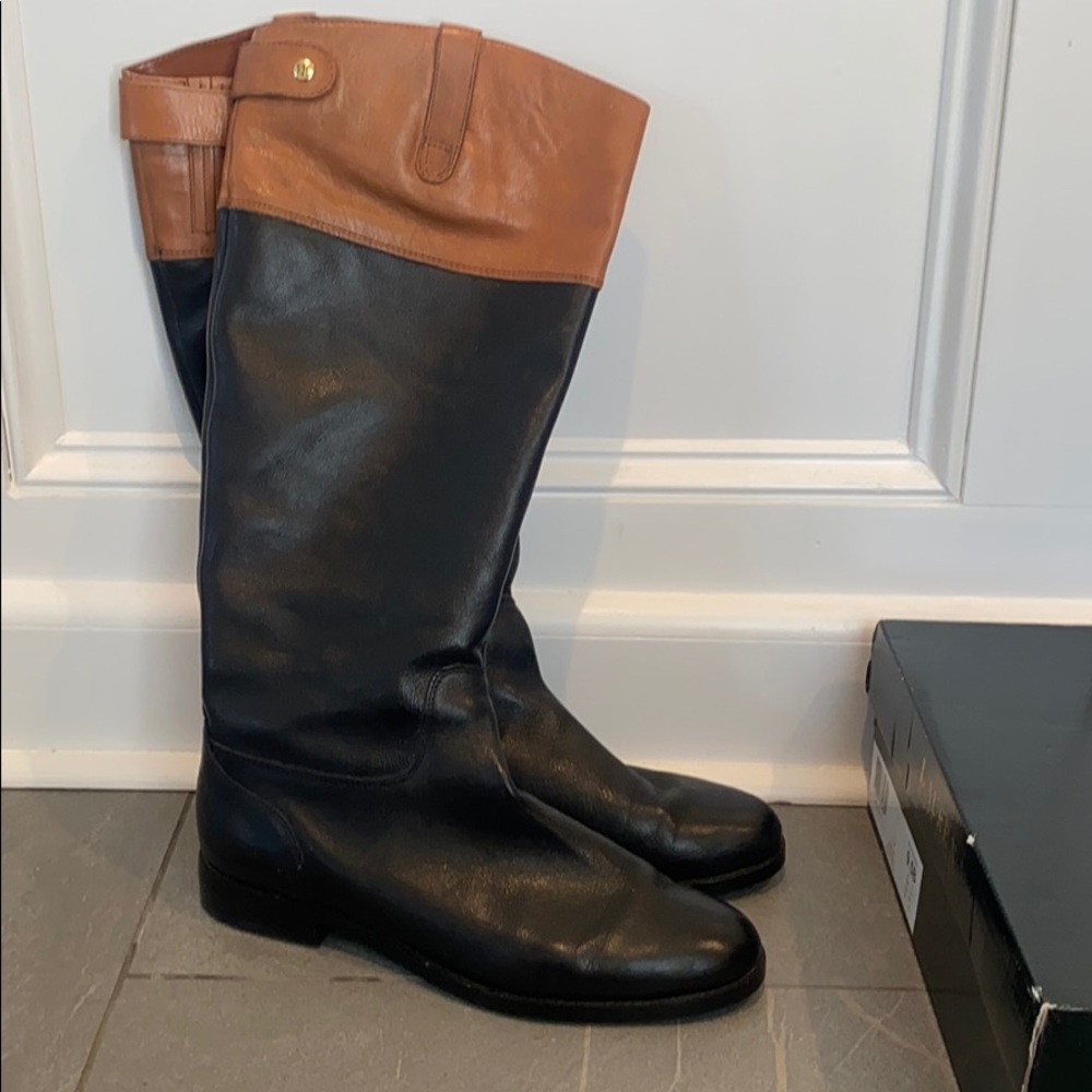 Lauren Ralph Lauren Jenessa black/polo boot.